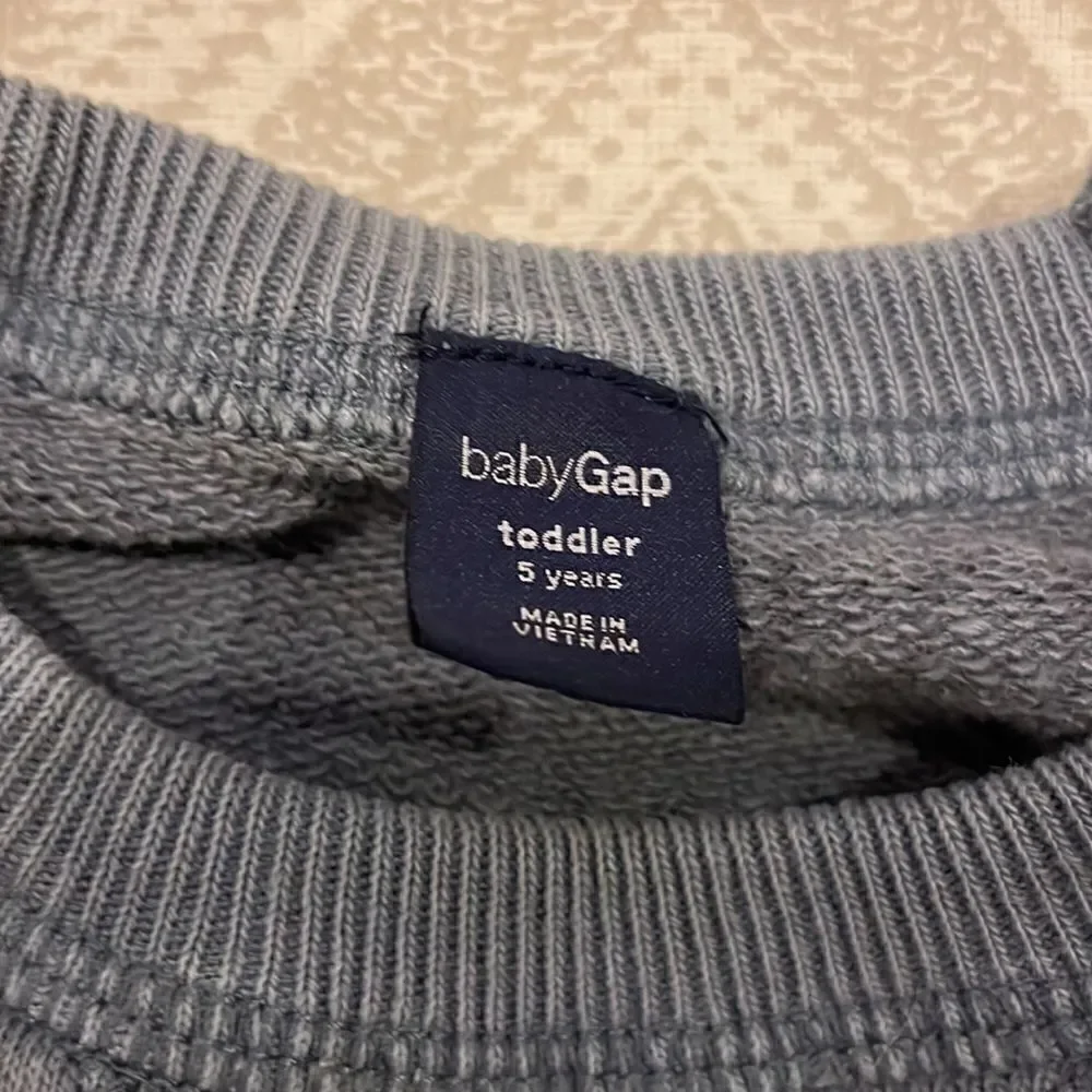 Baby Gap Boys Dark Grey Sweatshirt